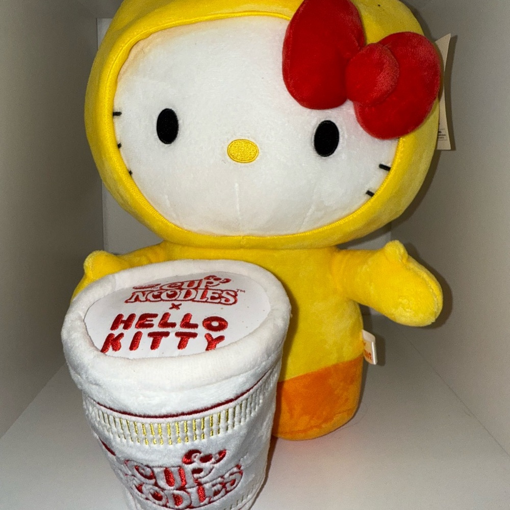 Hello Kitty x Cup Noodles Plush Toy